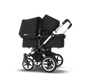 US - Bugaboo D3D stroller bundle aluminum black black - Thumbnail Slide 2 of 3