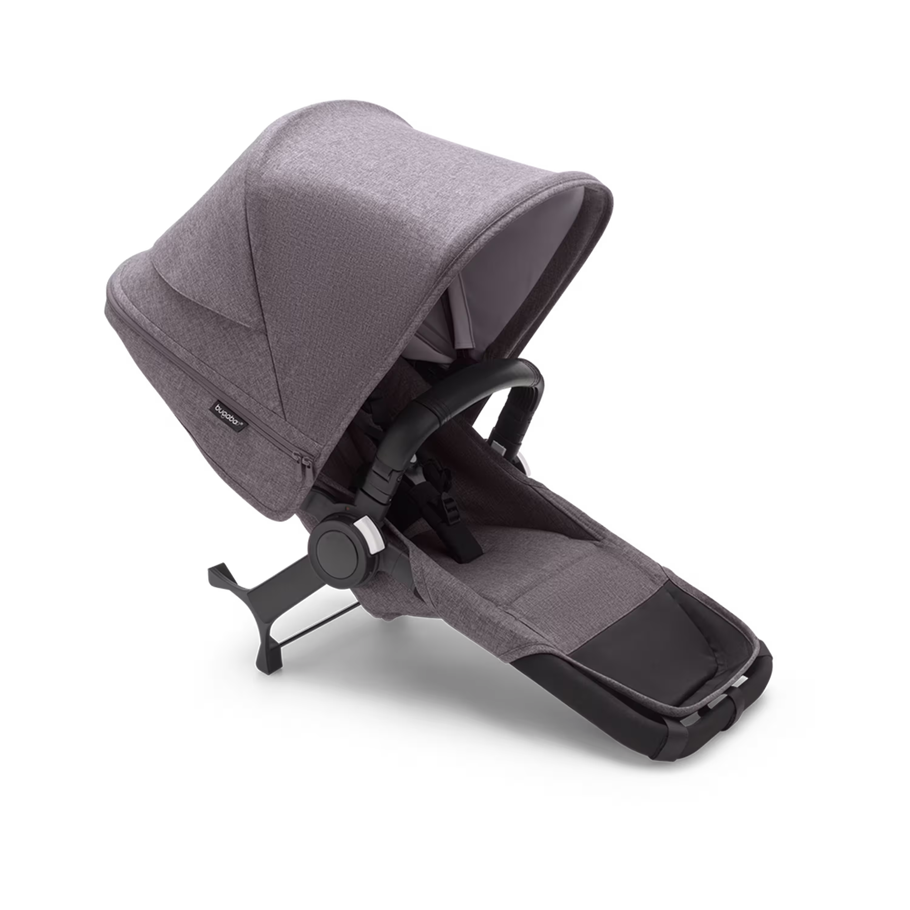 Bugaboo Donkey 5 Duo extension set complete GREY MÉLANGE- GREY MÉLANGE - Main Modal Image Slide 1 of 1