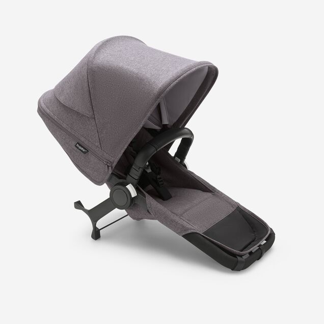 Bugaboo Donkey 5 Duo extension set complete GREY MÉLANGE- GREY MÉLANGE - Main Image Slide 1 of 1