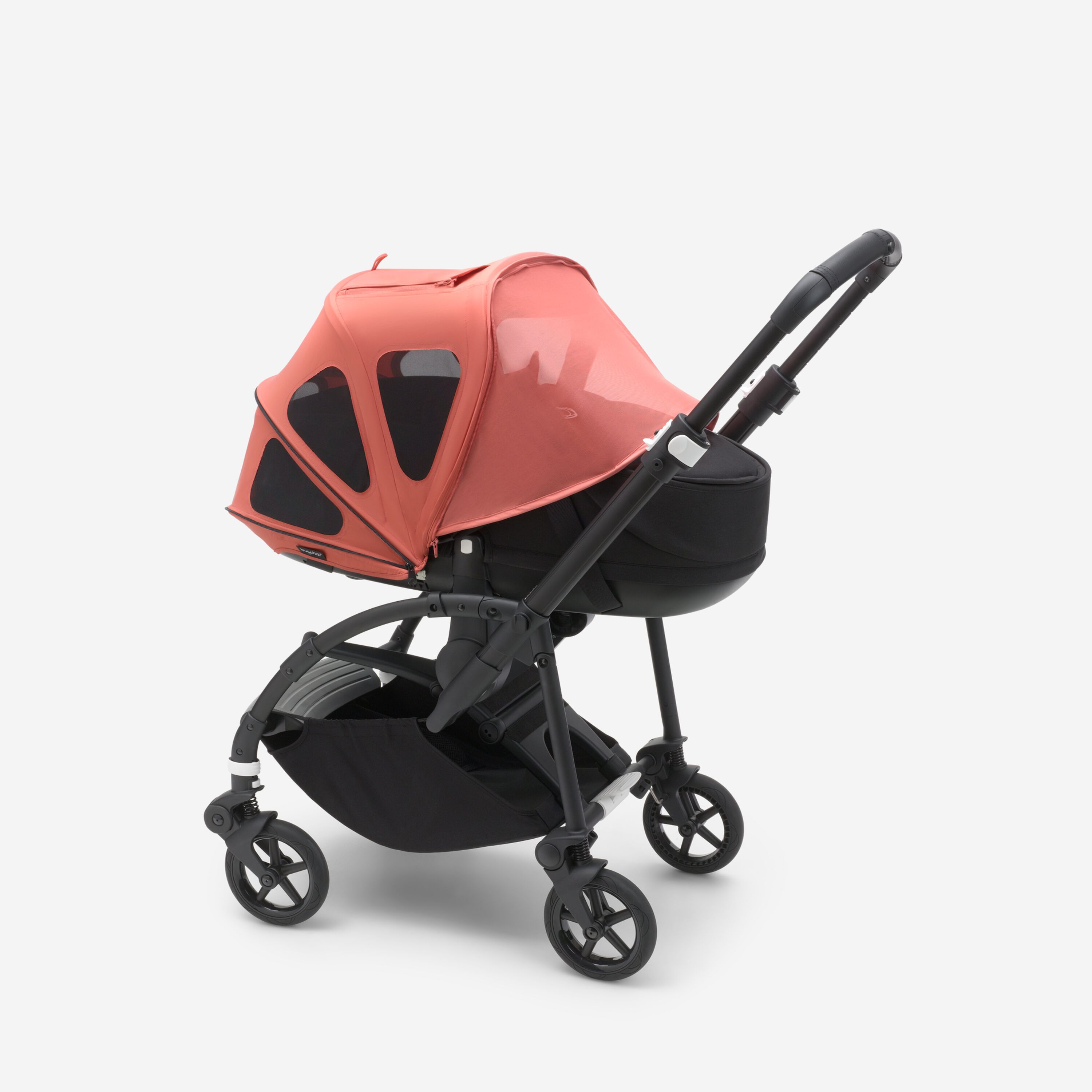 Refurbished Bugaboo Bee breezy sun canopy Sunrise red - Main Modal Image Slide 4 of 4