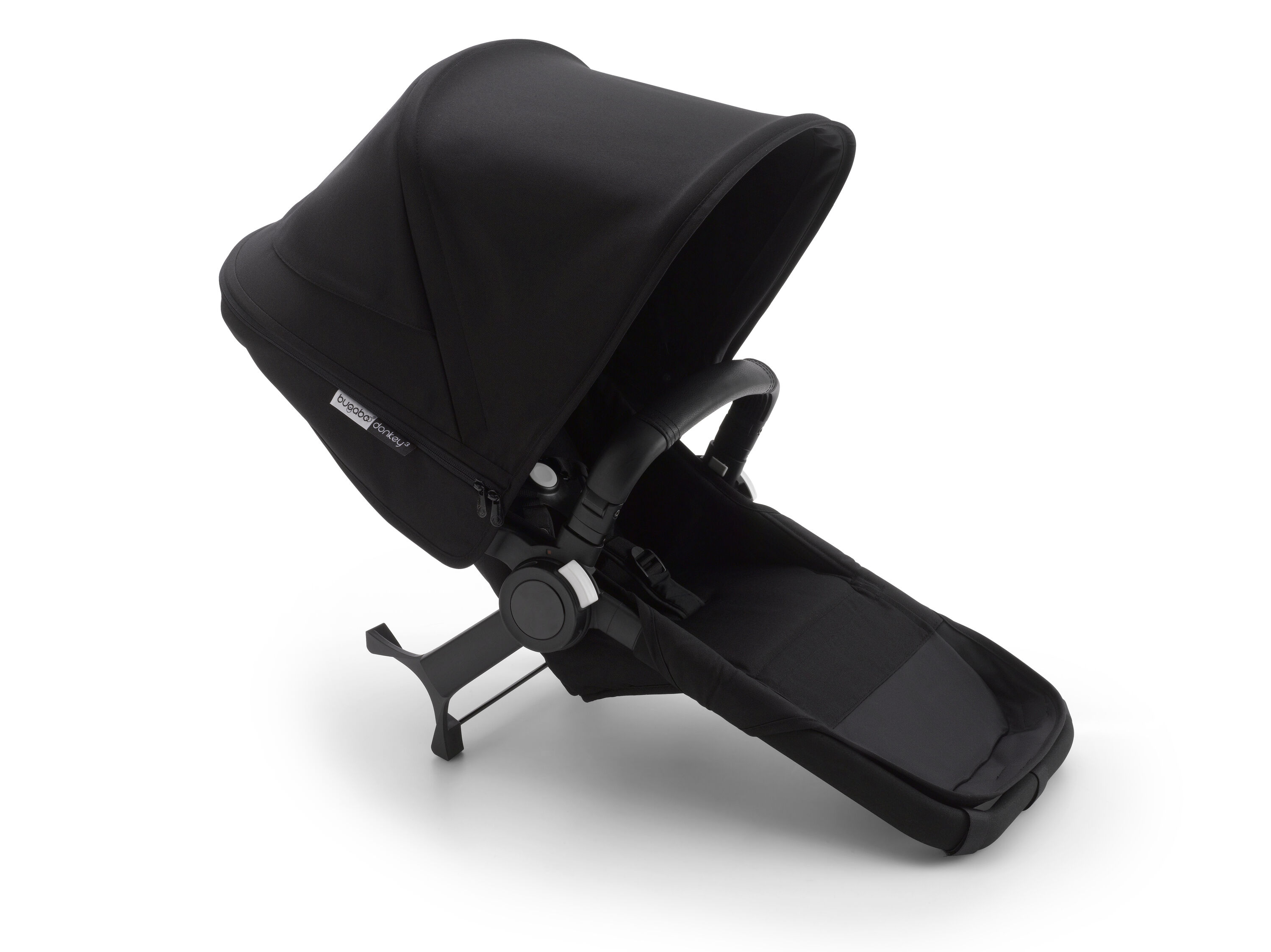 Refurbished Bugaboo Donkey3 duo extension compl BLACK/BLACK-BLACK - Main Modal Image Slide 2 of 2