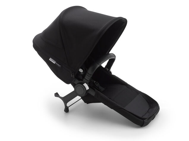 Refurbished Bugaboo Donkey3 duo extension compl BLACK/BLACK-BLACK - Main Image Slide 2 of 2