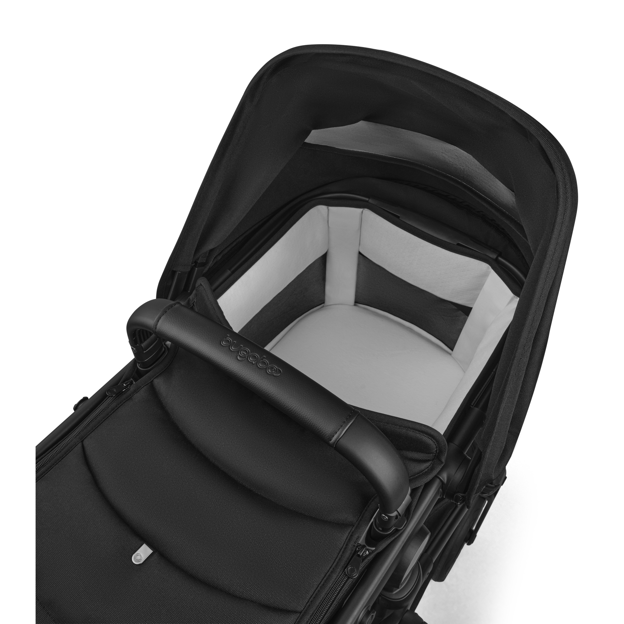Bugaboo Fox 5 Renew 2-in-1 pram black base, forest green fabrics, forest green sun canopy - Thumbnail Slide 13 of 13