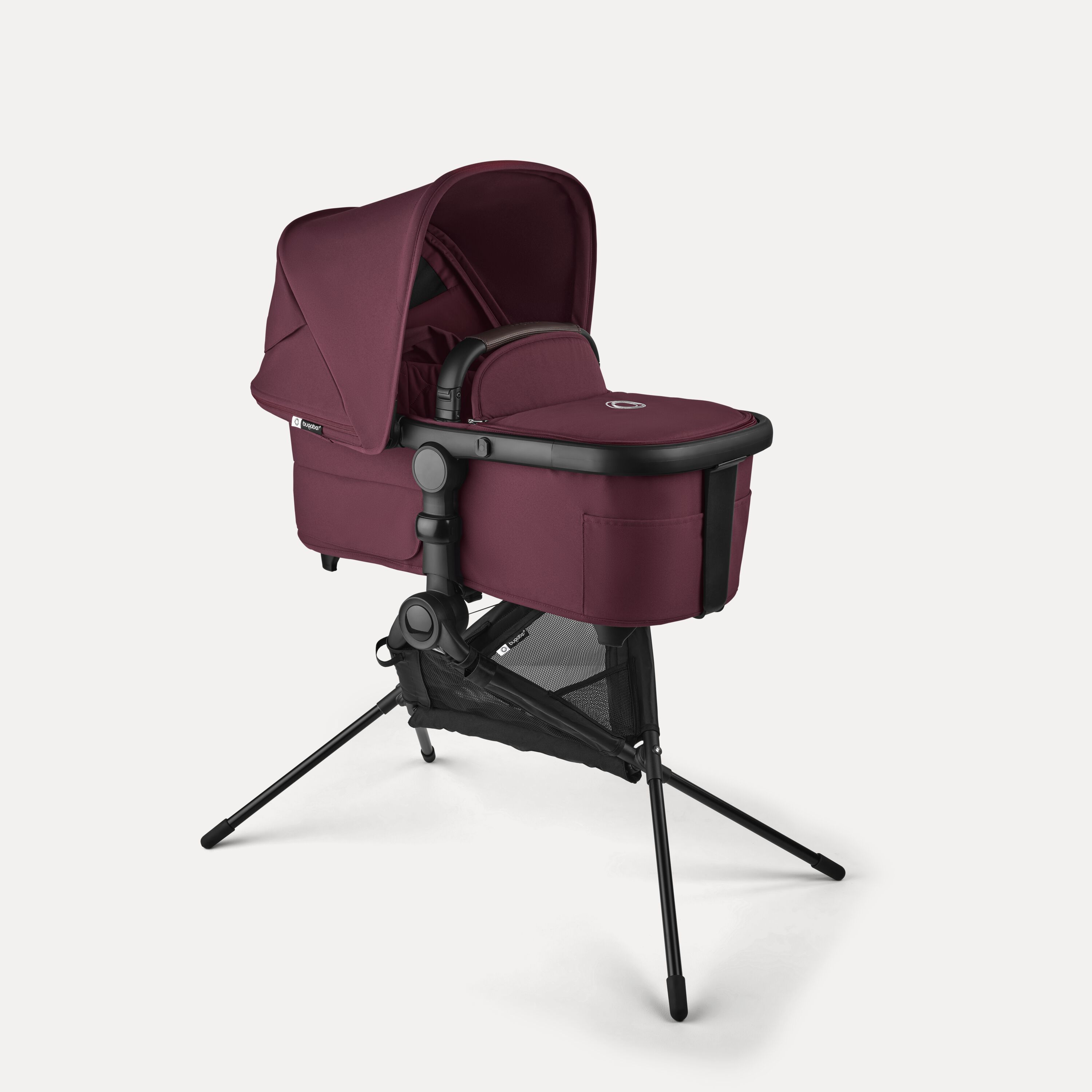 Bugaboo Kangaroo 2-in-1 stroller black base, forest green fabrics, forest green sun canopy - Main Modal Image Slide 18 of 18