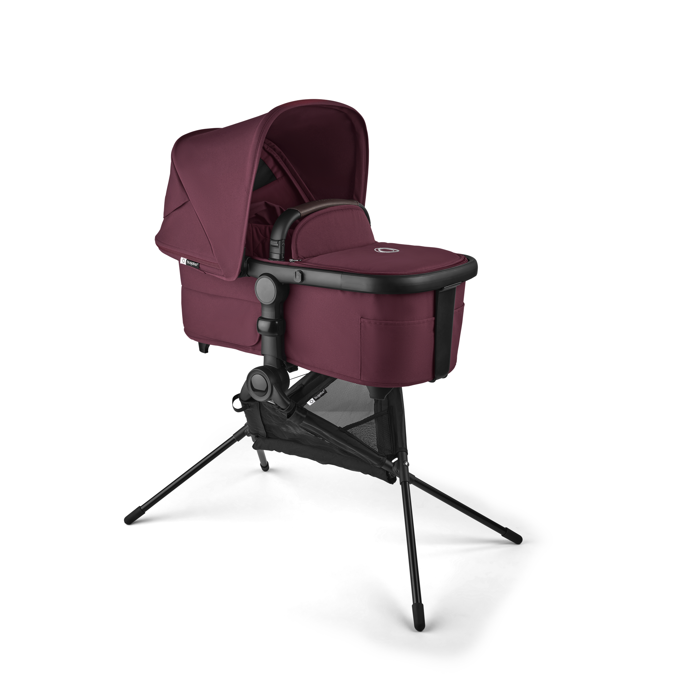 Bugaboo Kangaroo 2-in-1 stroller black base, forest green fabrics, forest green sun canopy - Thumbnail Slide 11 of 11