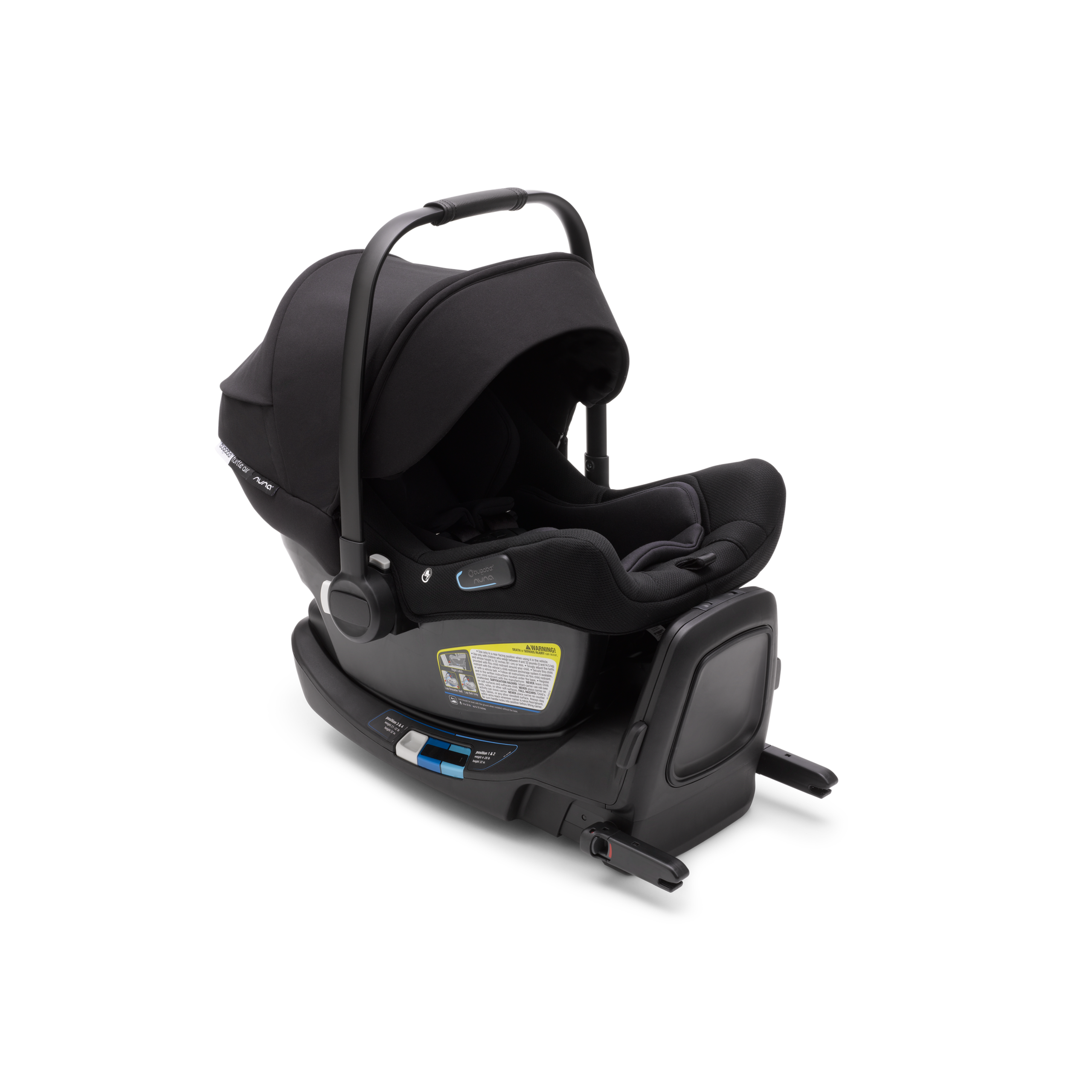 Bugaboo Turtle air by Nuna car seat + base US BLACK - Thumbnail Slide 13 of 13