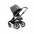 Bugaboo Fox 3 seat stroller with graphite frame, grey melange fabrics, and forest green sun canopy. - Thumbnail Slide 7 of 7