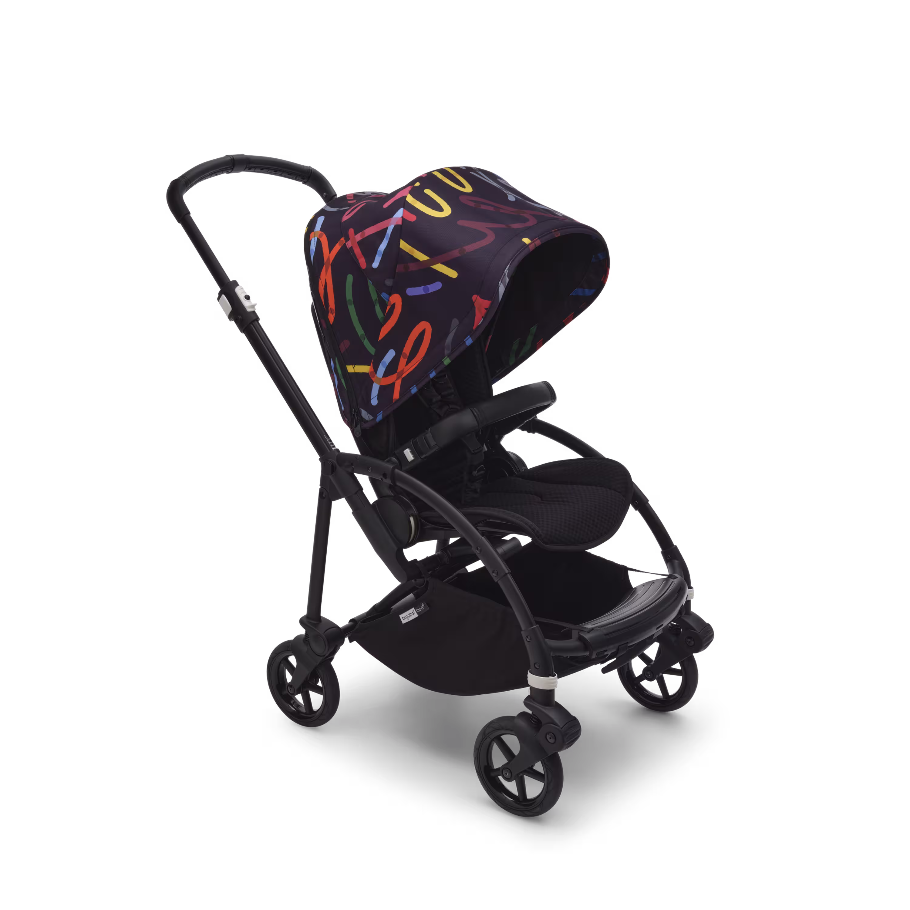 Bugaboo Bee 6 sun canopy Art of Discovery DARK BLUE  - Main Modal Image Slide 3 of 3
