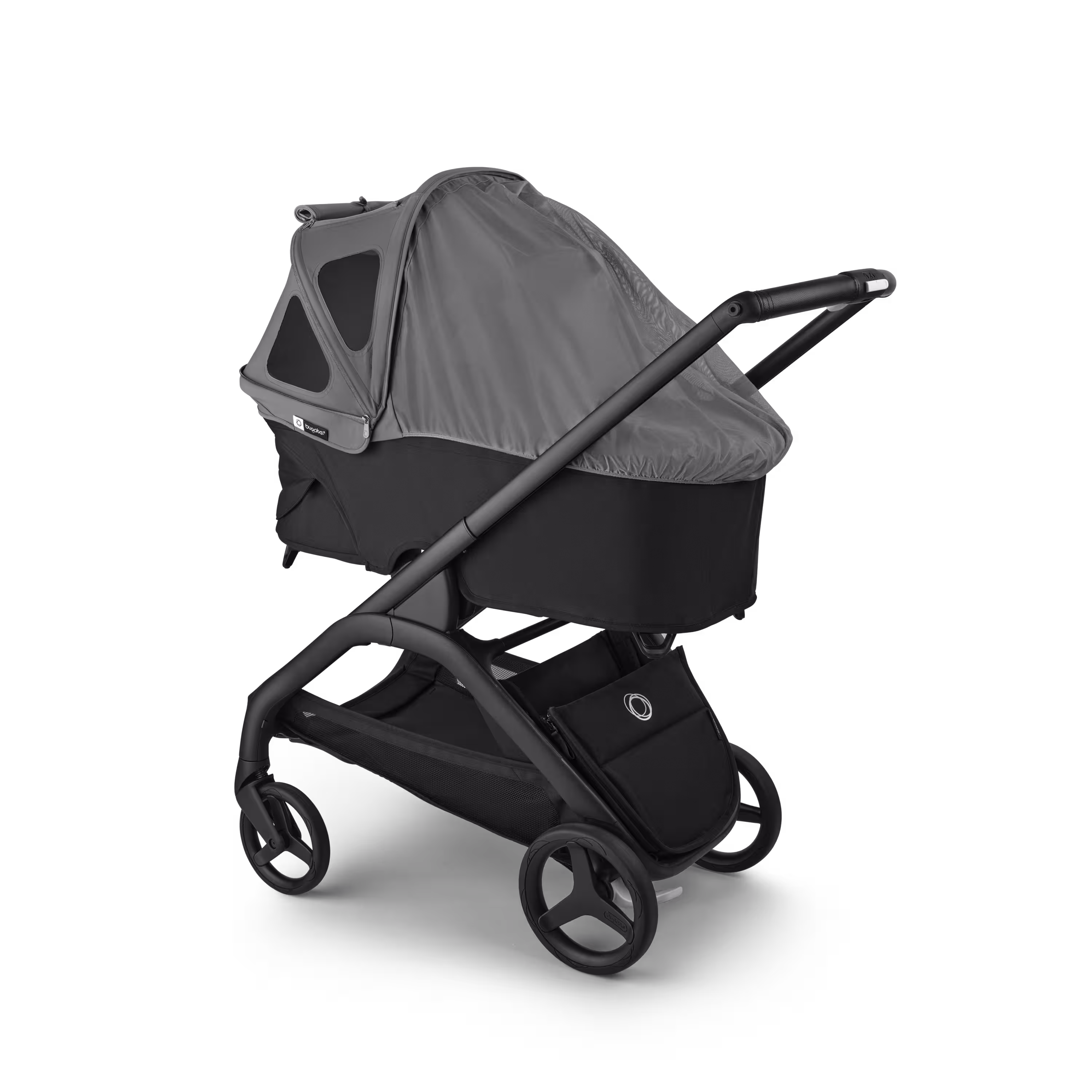 Bugaboo Dragonfly breezy sun canopy MOON GREY - Main Modal Image Slide 5 of 5