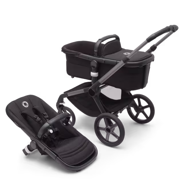 Refurbished Bugaboo Fox 5 base UK GRAPHITE/MIDNIGHT BLACK - Main Image Slide 1 of 1