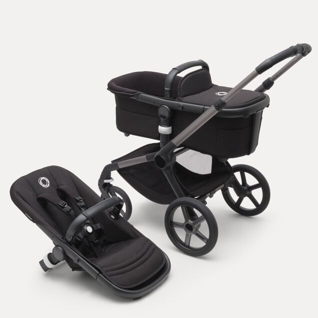 Refurbished Bugaboo Fox 5 base US GRAPHITE/MIDNIGHT BLACK - Main Image Slide 1 of 1