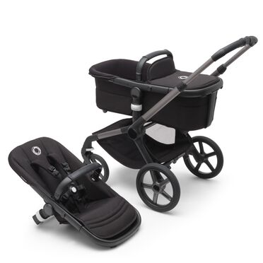Refurbished Bugaboo Fox 5 base US GRAPHITE/MIDNIGHT BLACK