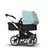 Bugaboo Donkey 3 Twin seat and bassinet stroller vapor blue sun canopy, black fabrics, aluminium base - Thumbnail Slide 4 van 9