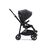 Bugaboo Bee 6 seat stroller mineral washed black sun canopy, mineral washed black fabrics, black base - Thumbnail Slide 4 of 5