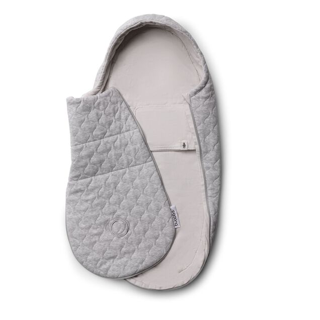 Bugaboo newborn inlay LIGHT GREY MELANGE - Main Image Slide 9 of 10