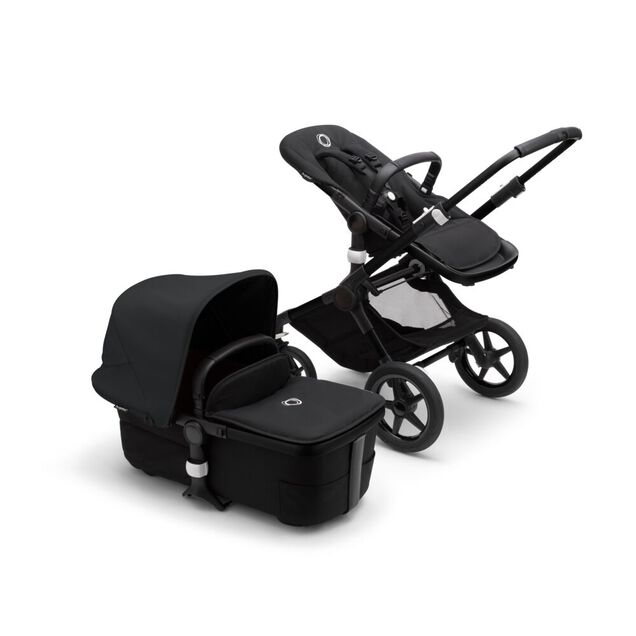 Refurbished Bugaboo Fox 3 complete BLACK/MIDNIGHT BLACK-MIDNIGHT BLACK - Main Image Slide 6 of 6