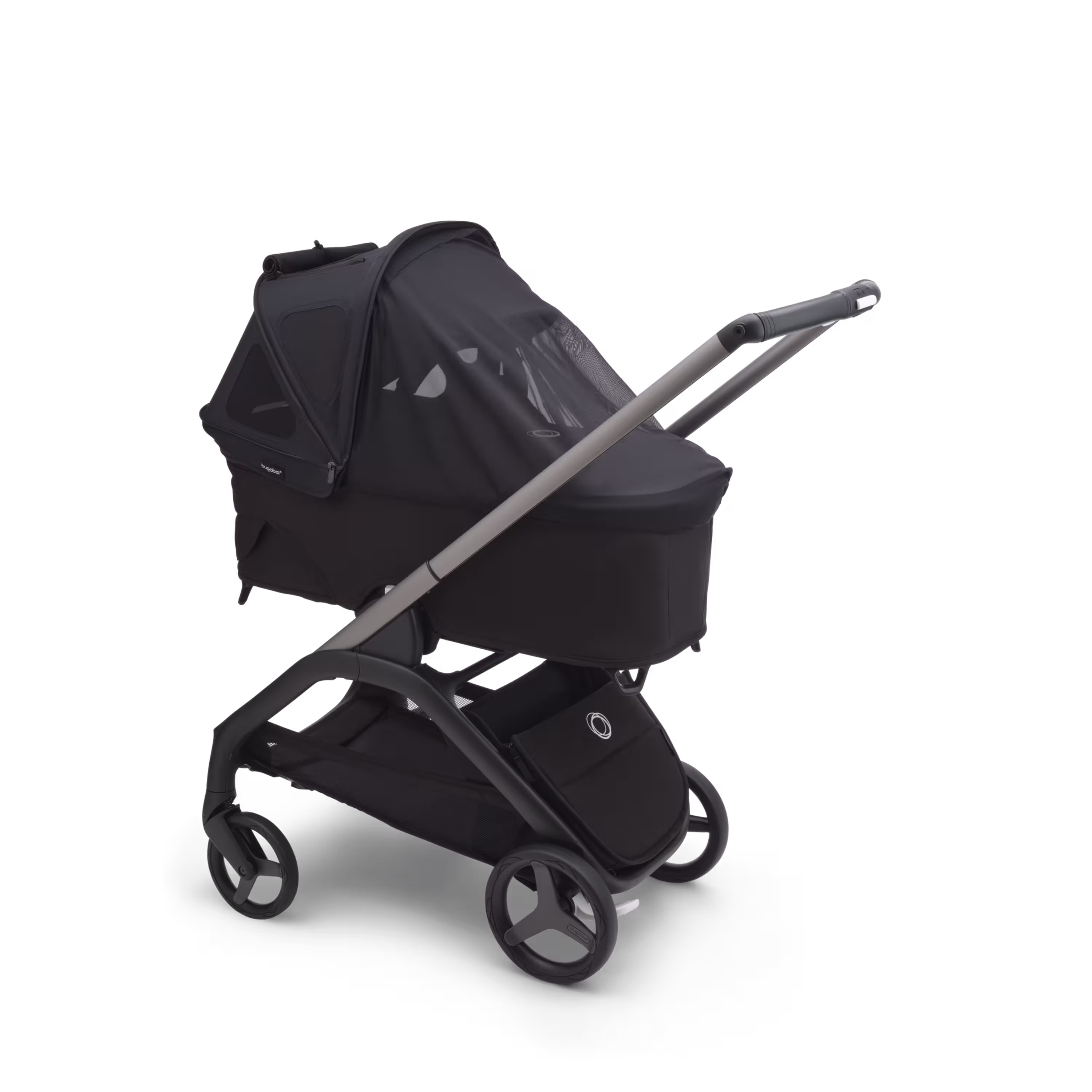 Bugaboo Dragonfly breezy sun canopy MIDNIGHT BLACK - Main Modal Image Slide 4 of 6
