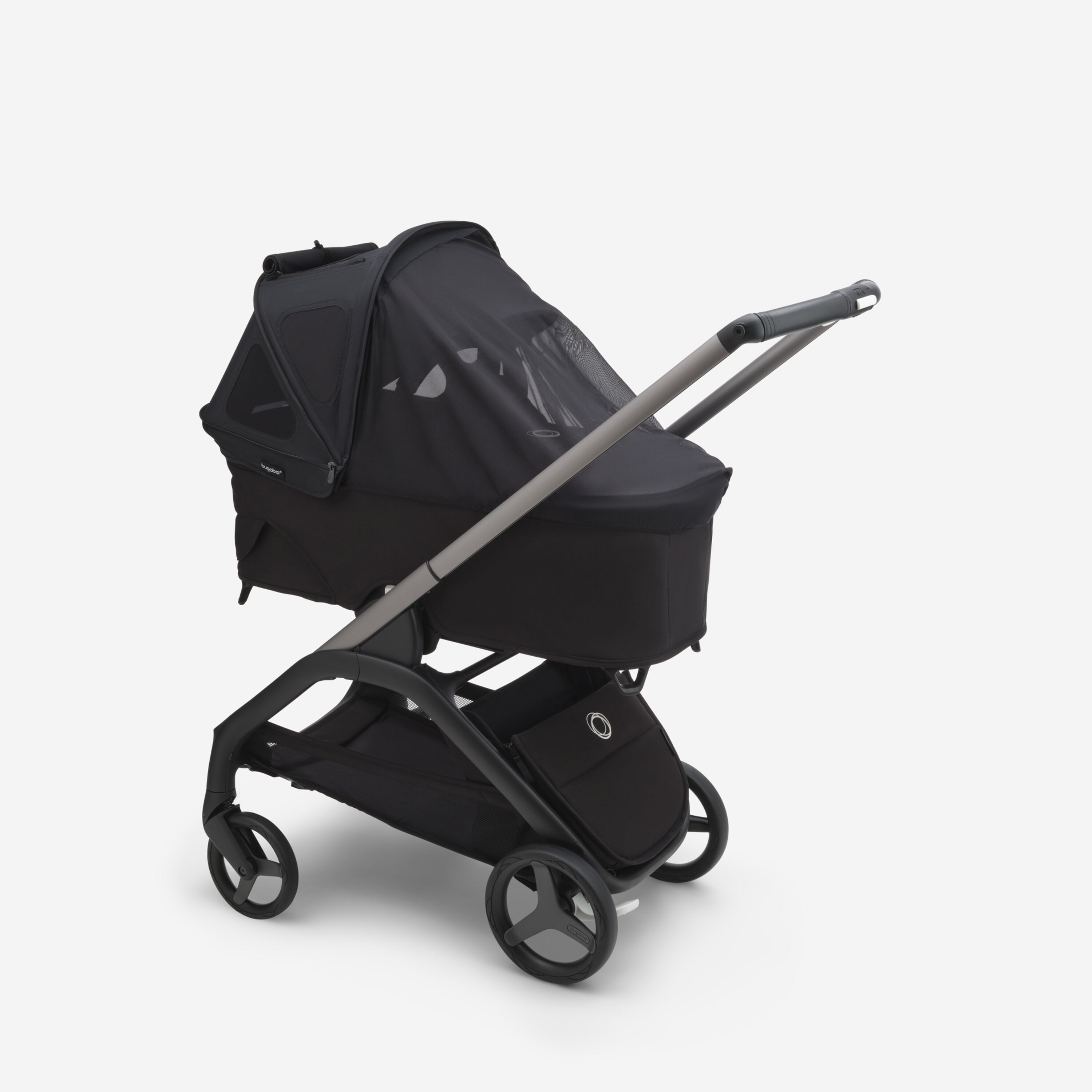Bugaboo Dragonfly breezy sun canopy MIDNIGHT BLACK - Main Modal Image Slide 4 of 6