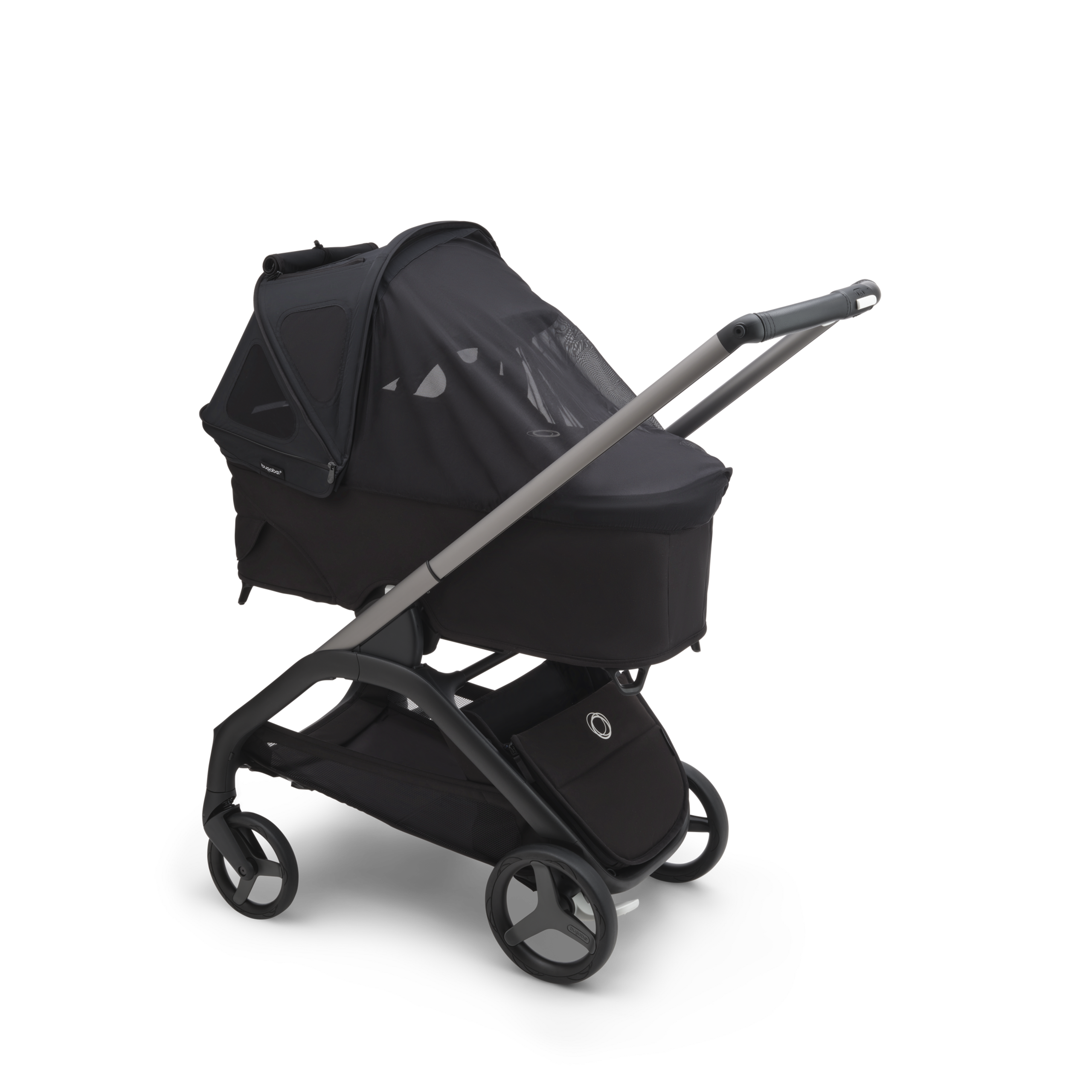 Bugaboo Dragonfly breezy sun canopy MIDNIGHT BLACK - Thumbnail Slide 4 of 5