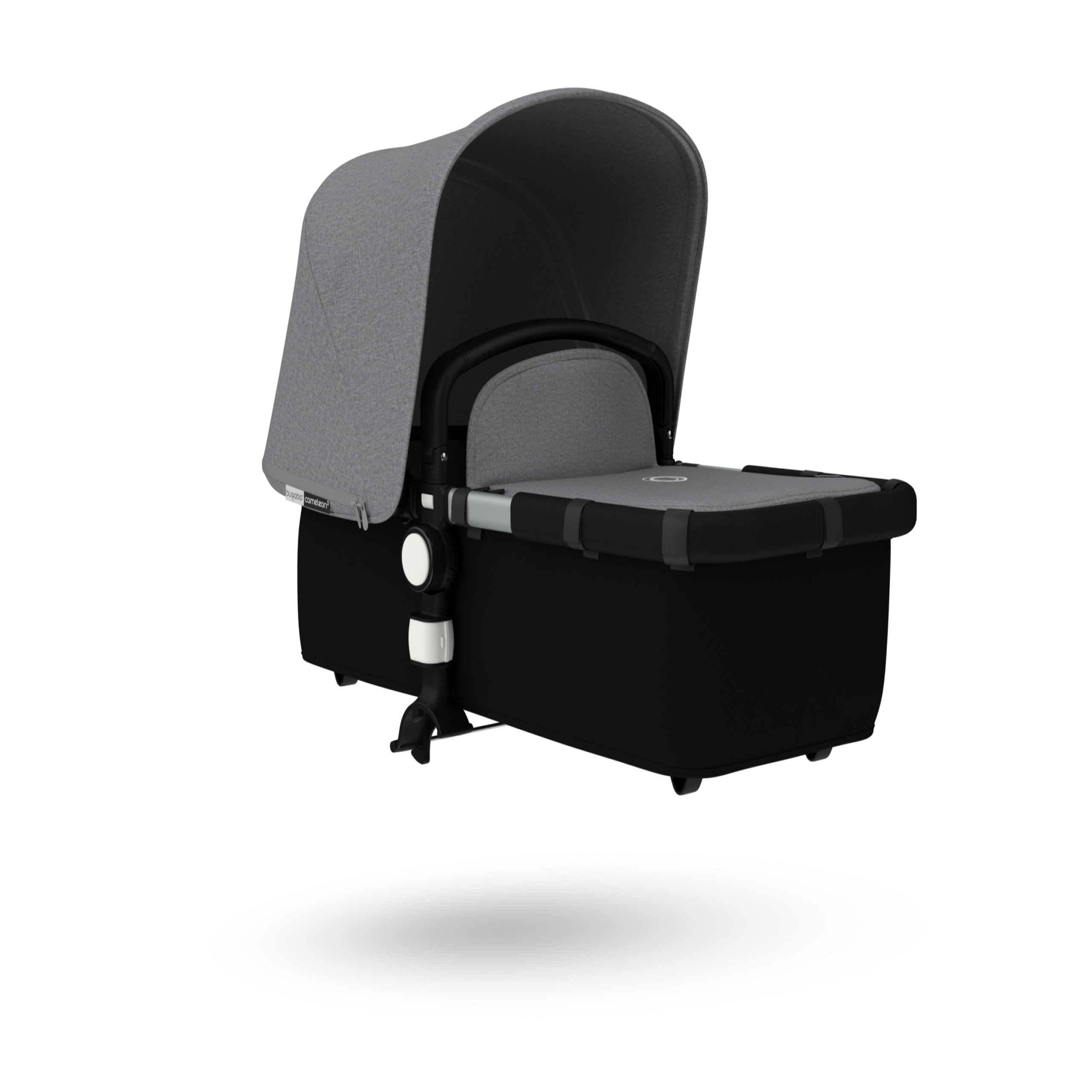 Bugaboo Cameleon3 tailored fabric set GREY MELANGE (ext) - Thumbnail Slide 1 of 8