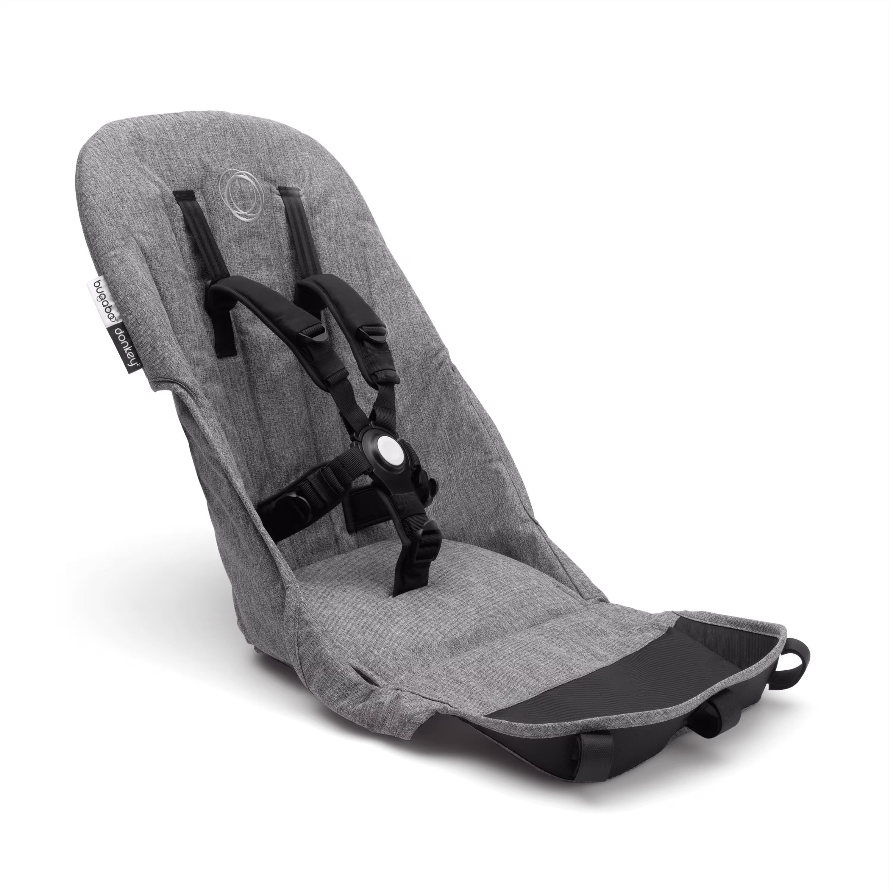 Bugaboo Donkey2 Classic seat fabric UK GREY MELANGE - Main Modal Image Slide 1 of 1