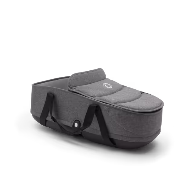 Refurbished Bugaboo Bee6 carrycot complete UK GREY MELANGE - Main Image Slide 1 of 2