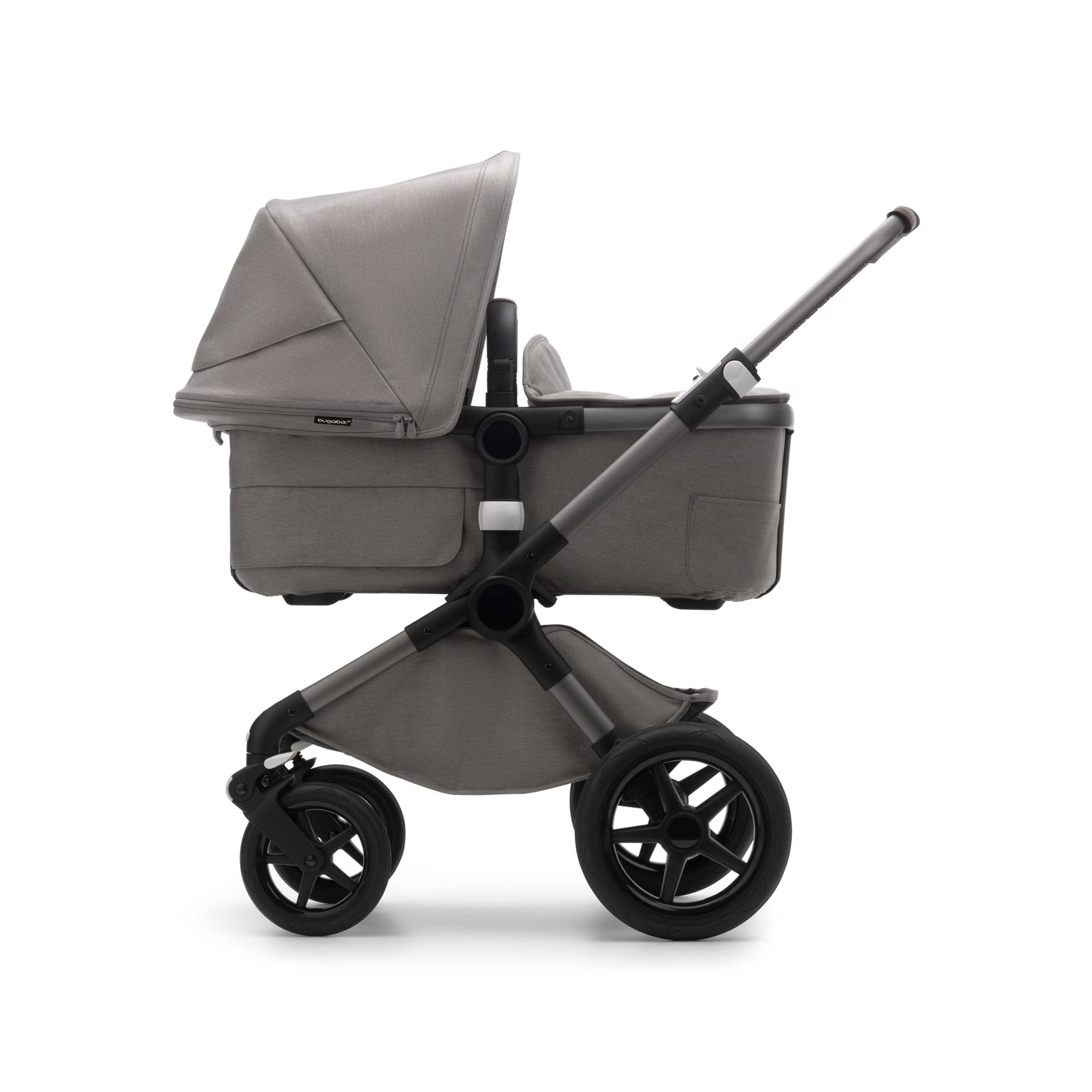 Refurbished Bugaboo Fox 3 Mineral complete GRAPHITE/LIGHT GREY - Thumbnail Slide 10 van 11