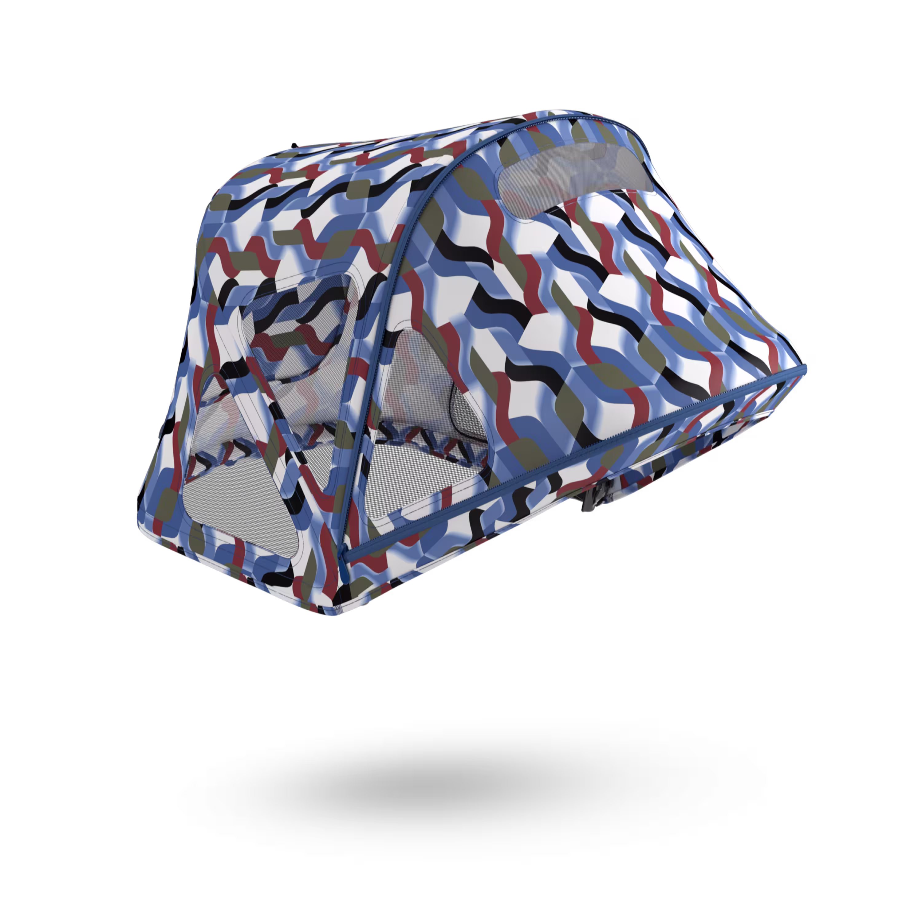 Bugaboo Fox/Cameleon3 breezy sun canopy WAVES - Main Modal Image Slide 6 of 9