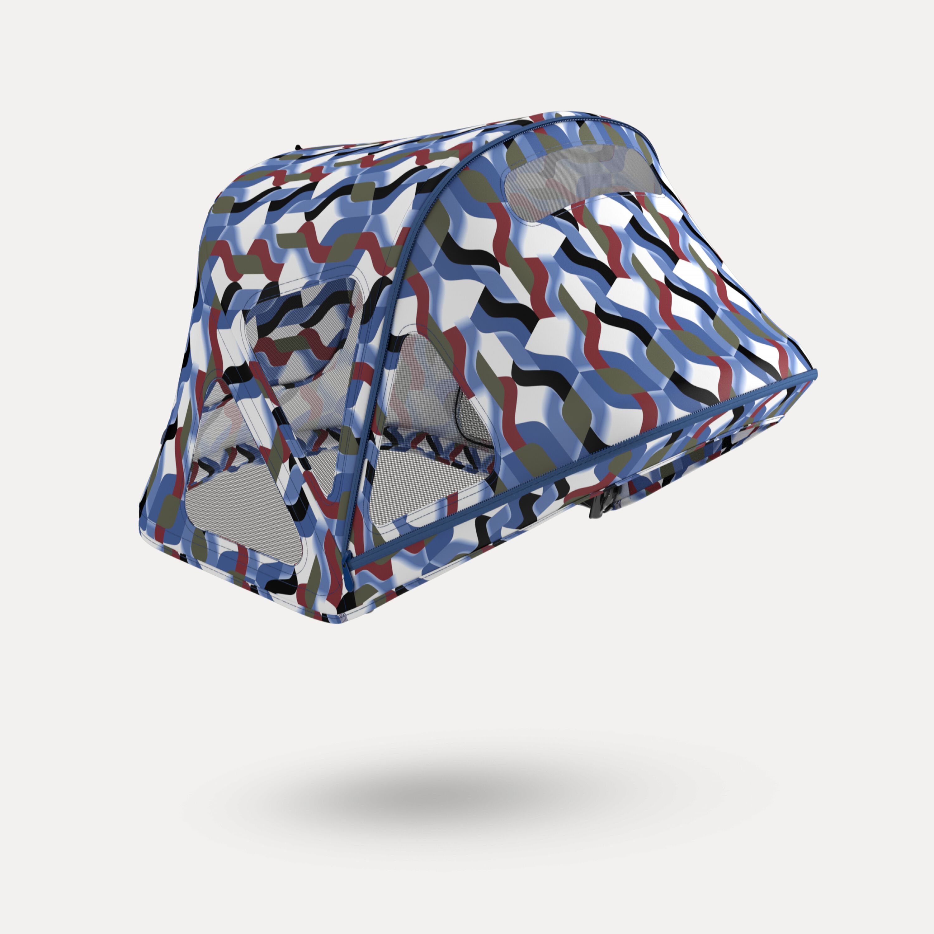 Bugaboo Fox/Cameleon3 breezy sun canopy WAVES - Main Modal Image Slide 6 of 9