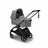Bugaboo Dragonfly Plus 2-in-1 stroller graphite base, grey melange fabrics, grey melange sun canopy  - Thumbnail Slide 2 of 11