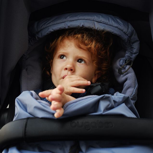 Bugaboo performance winter footmuff MIDNIGHT BLACK - Main Image Slide 3 of 6