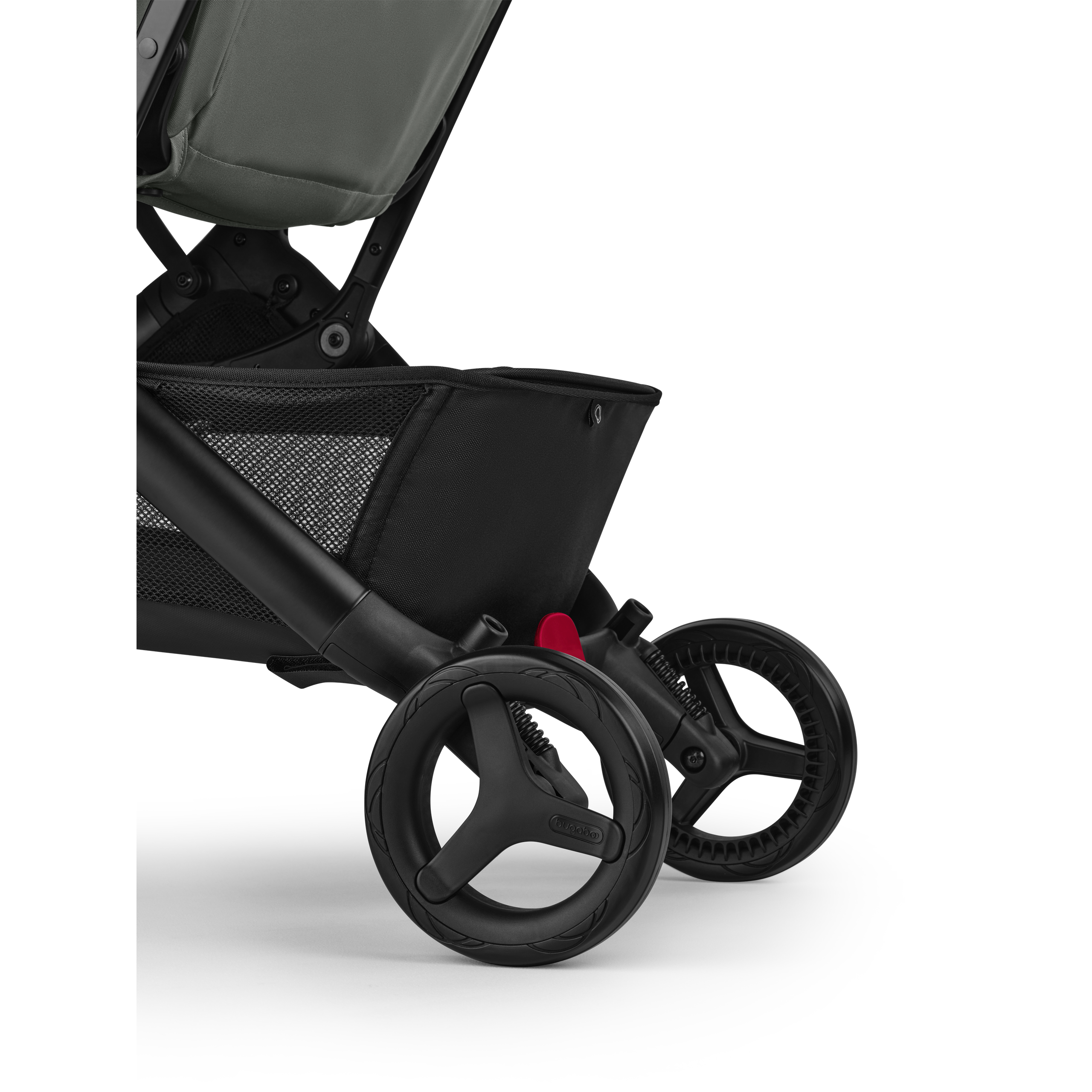 Bugaboo Butterfly 2 Plus travel pram black base, deep indigo fabrics, deep indigo sun canopy - Thumbnail Slide 10 of 12