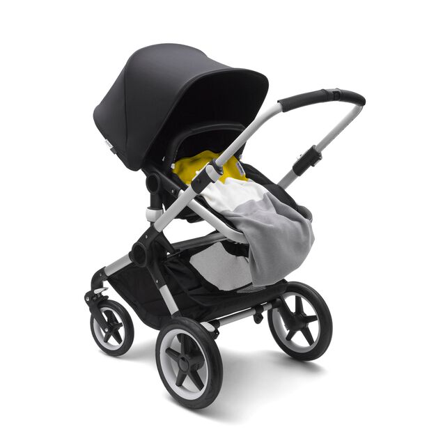 Bugaboo Light Cotton Blanket - BRIGHT YELLOW MULTI - Main Image Slide 9 of 10