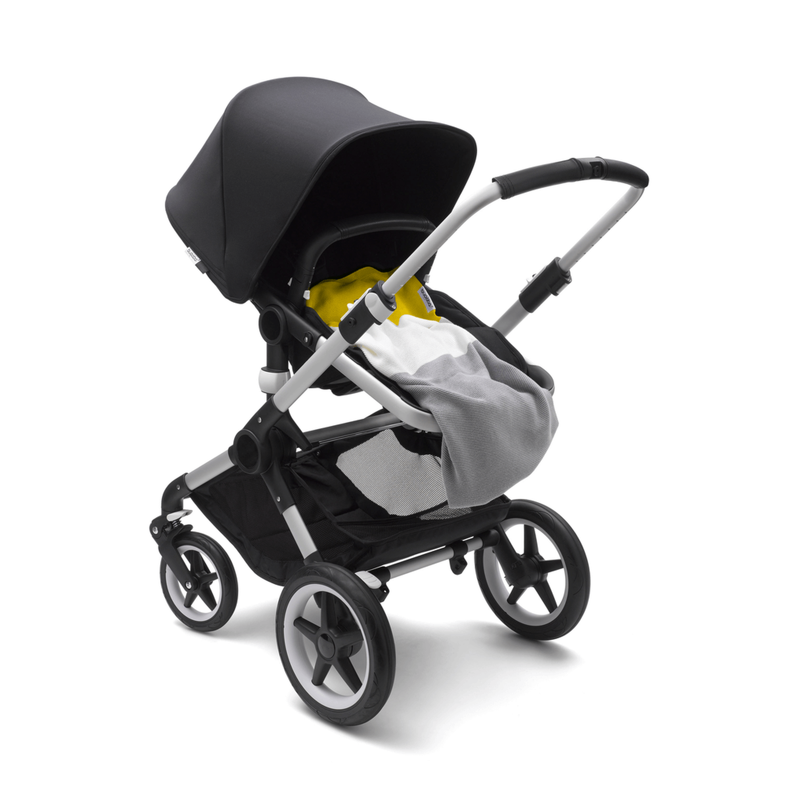 Bugaboo Light Cotton Blanket - BRIGHT YELLOW MULTI - Thumbnail Slide 9 of 10