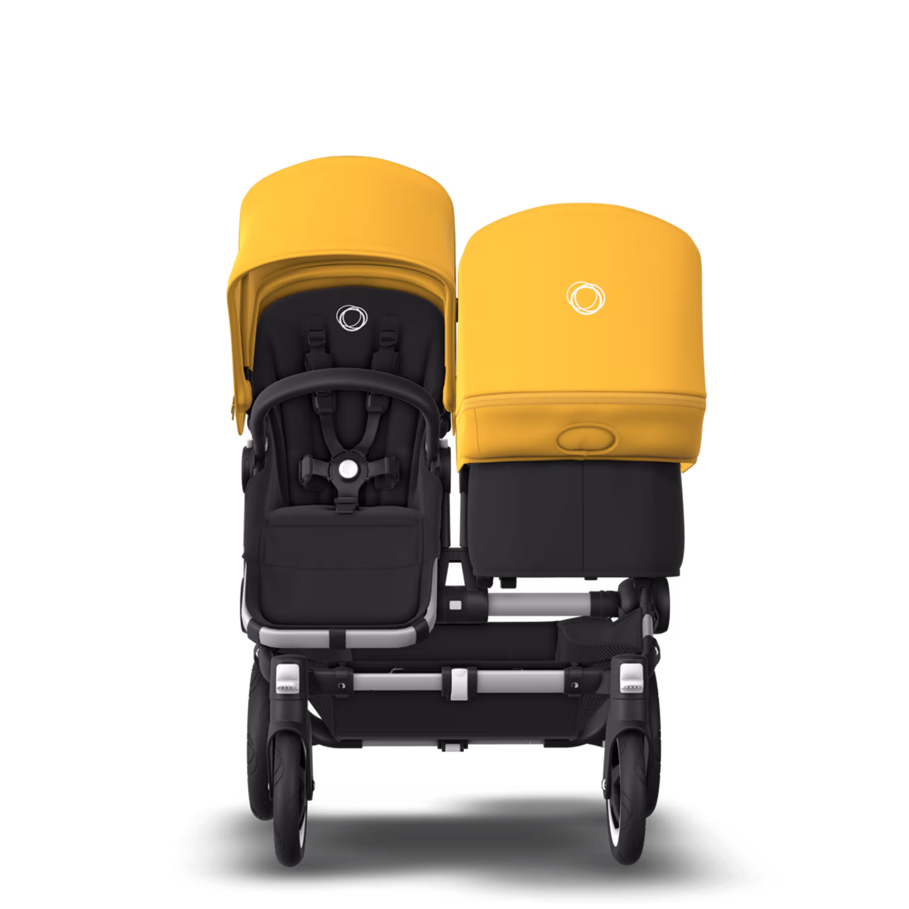 US - D2D stroller bundle aluminum, black, sunrise yellow - Main Modal Image Slide 3 of 3