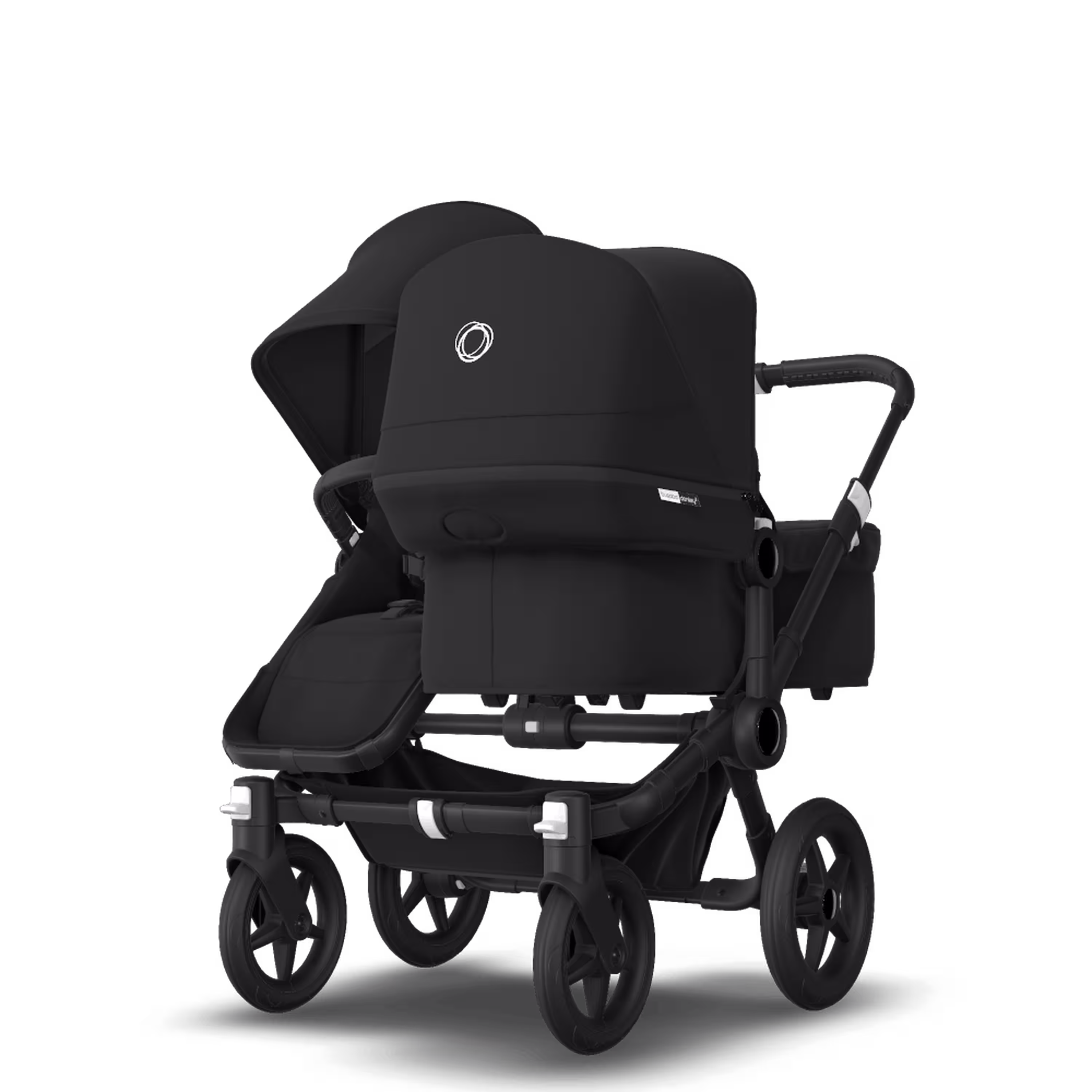 Bugaboo Donkey 3 Duo Black sun canopy, black seat, black chassis - Main Modal Image Slide 3 of 6