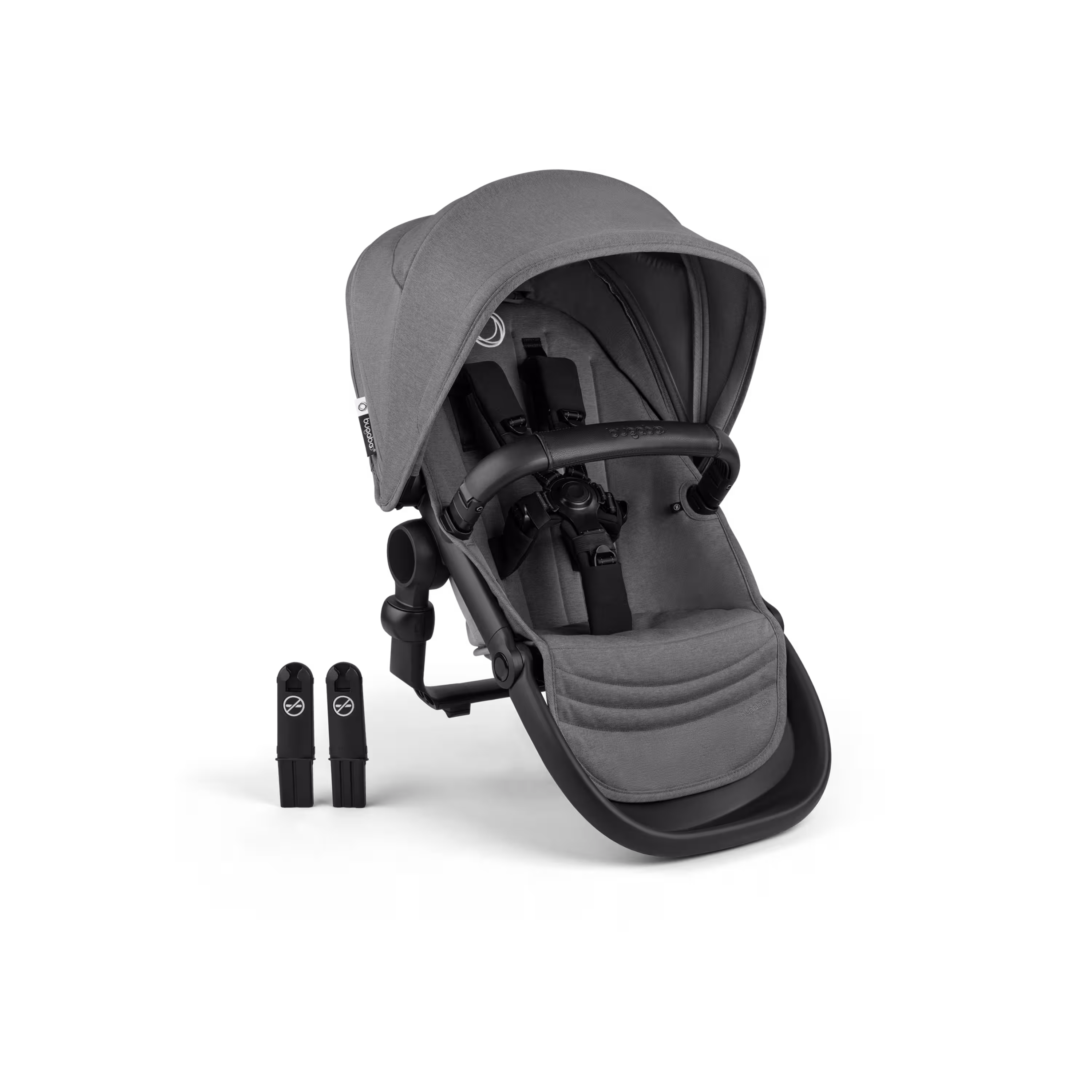 Bugaboo Kangaroo sibling seat BLACK/MOON GREY-MOON GREY - Main Modal Image Slide 1 of 1