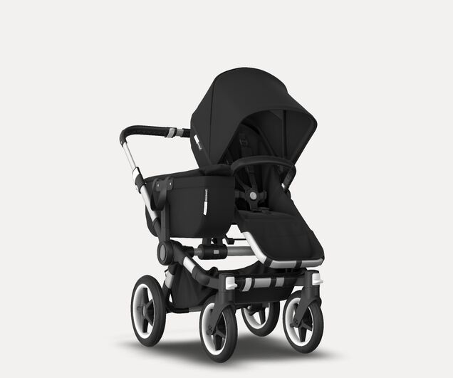 US - Bugaboo D3M stroller bundle aluminum black black - Main Image Slide 2 of 4
