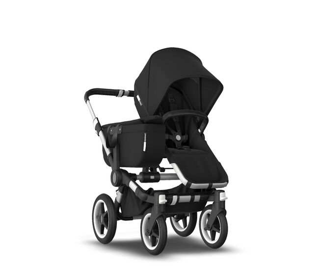 US - Bugaboo D3M stroller bundle aluminum black black - Main Image Slide 2 of 4