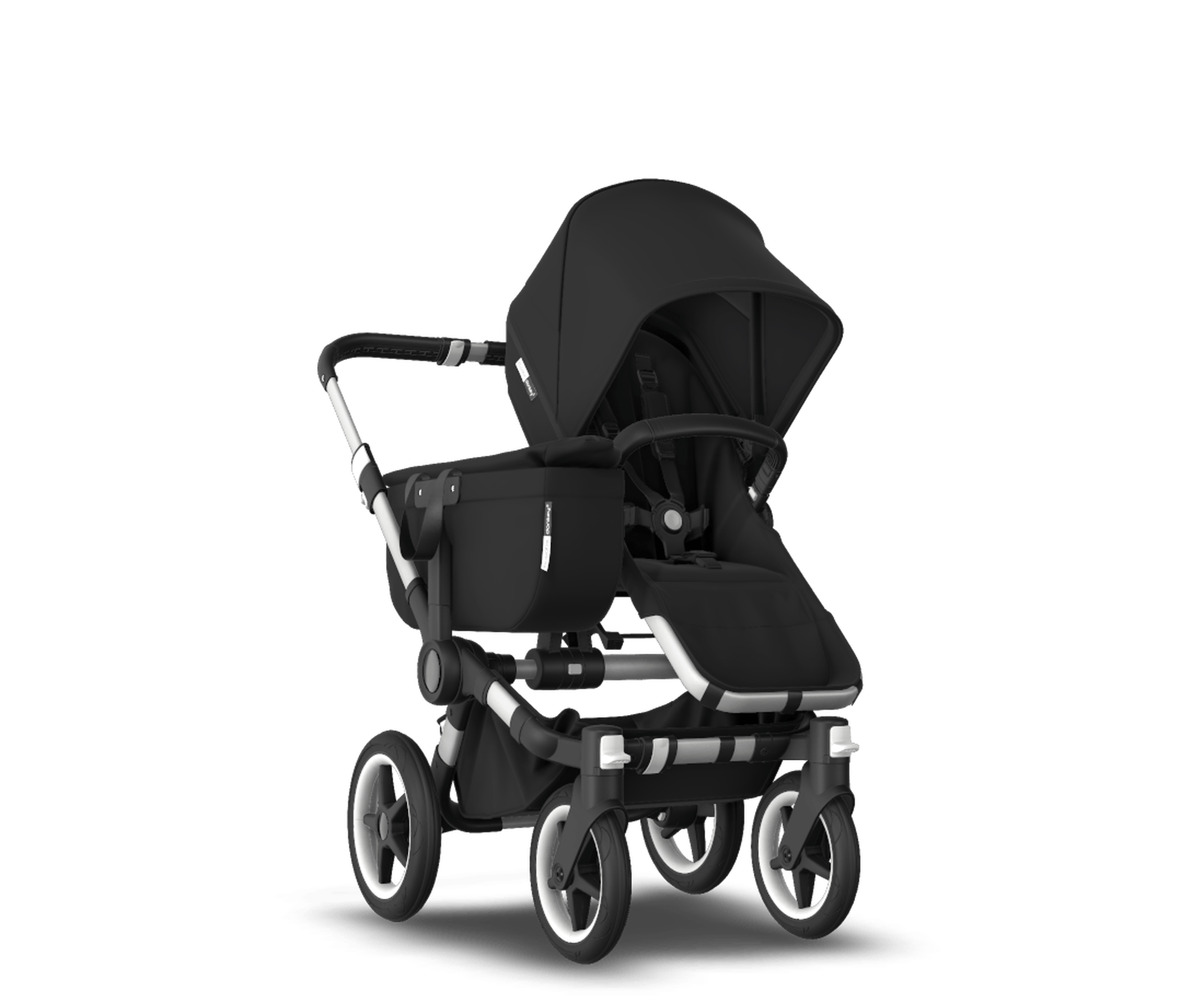 US - Bugaboo D3M stroller bundle aluminum black black - Thumbnail Slide 2 of 4