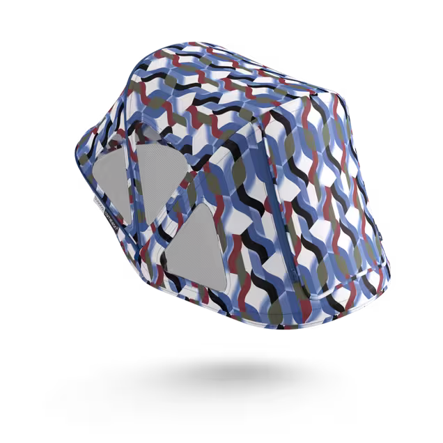 Bugaboo Fox/Cameleon3 breezy sun canopy WAVES - Main Image Slide 9 of 9