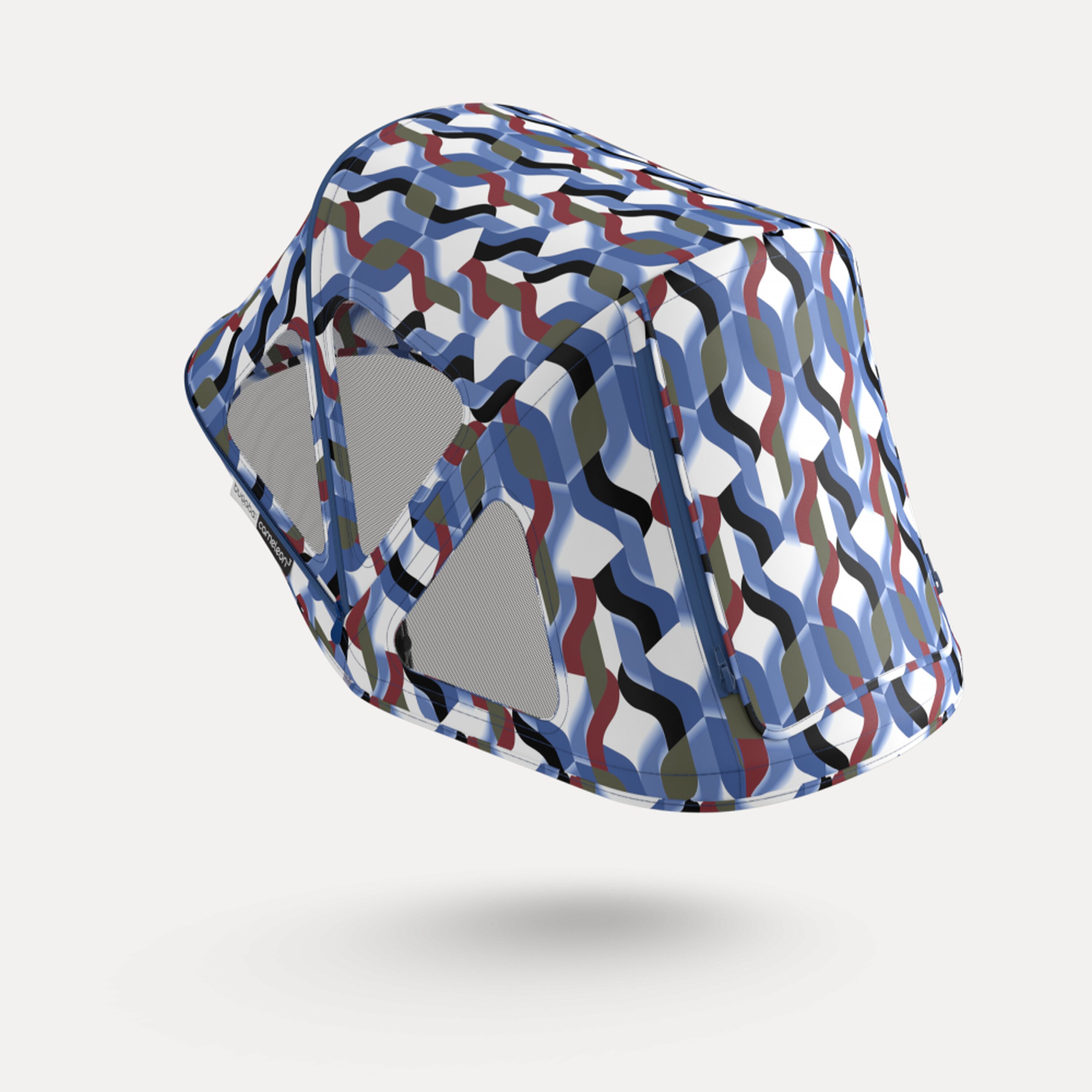 Bugaboo Fox/Cameleon3 breezy sun canopy WAVES - Main Modal Image Slide 9 of 9