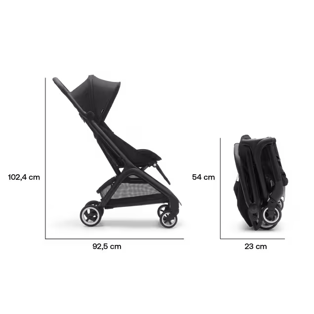 PP Bugaboo Butterfly complete BLACK/DESERT TAUPE-DESERT TAUPE - Main Image Slide 7 of 12