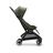 Bugaboo Butterfly travel stroller black base, forest green fabrics, forest green sun canopy - Thumbnail Slide 2 of 13