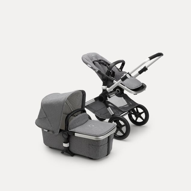 Bugaboo Fox 2 complete | AU ALU/GREY MELANGE-GREY MELANGE - Main Image Slide 1 of 3
