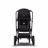 Bugaboo Fox 2 Seat and Bassinet Stroller black sun canopy, black style set, black chassis - Thumbnail Slide 3 of 6