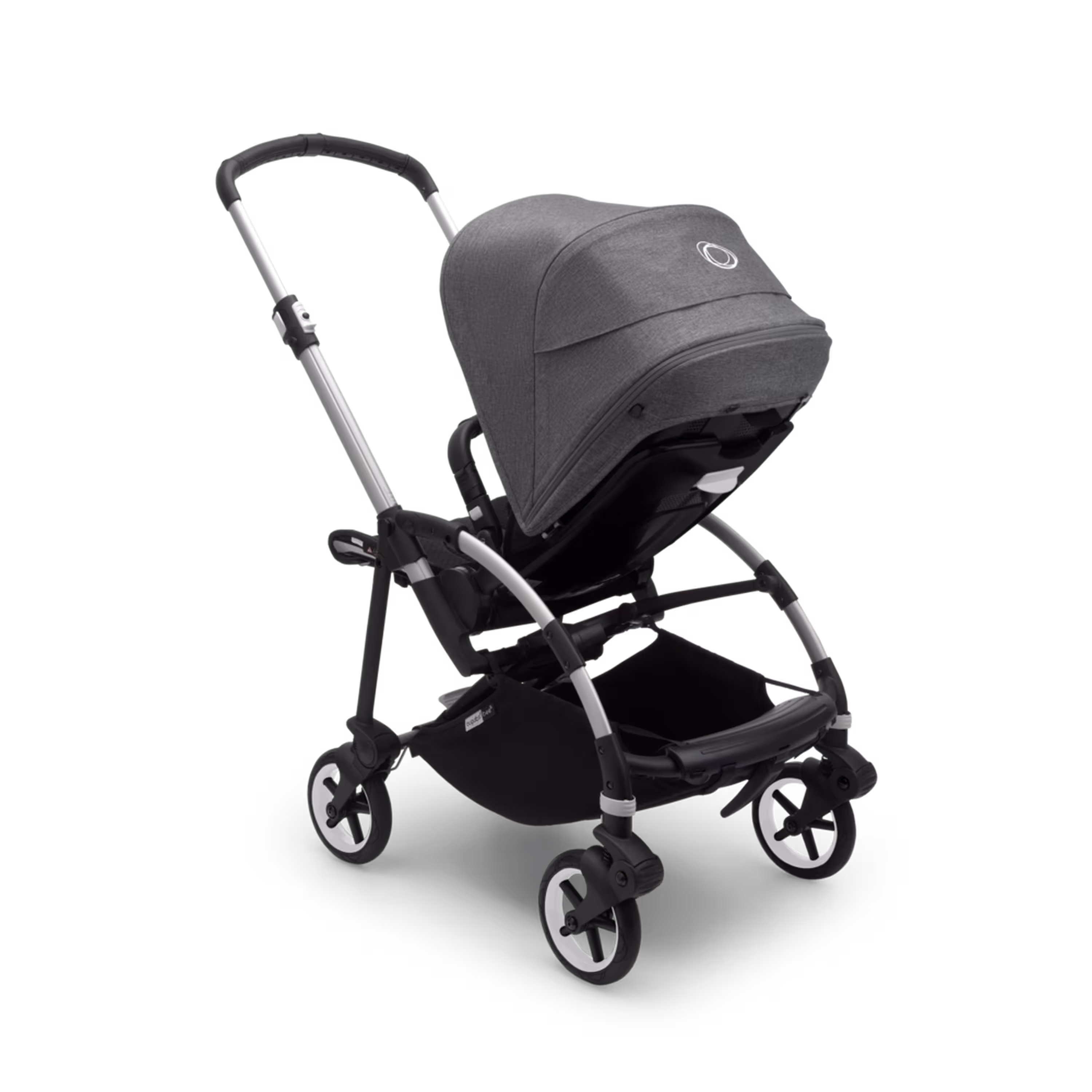 シルバーシャーシ＆ブラックシートファブリック＆グレーメランジサンキャノピー - Main Modal Image Slide 2 of 2