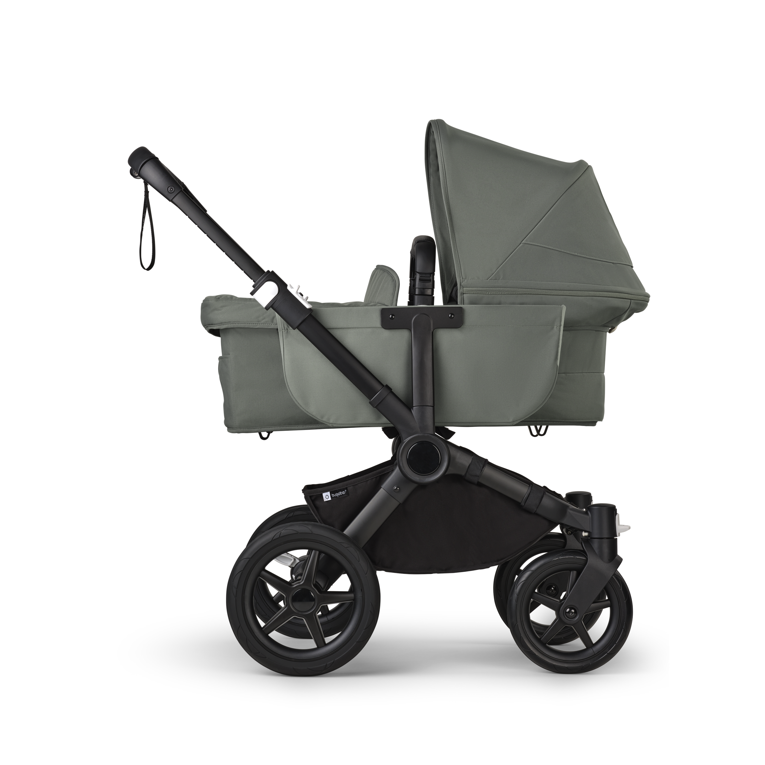 Bugaboo Donkey 5 Mono complete UK BLACK/FOREST GREEN-FOREST GREEN - Thumbnail Slide 3 of 9