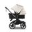 Bugaboo Donkey 5 Duo double stroller graphite base, midnight black fabrics, misty white sun canopy - Thumbnail Slide 2 of 11