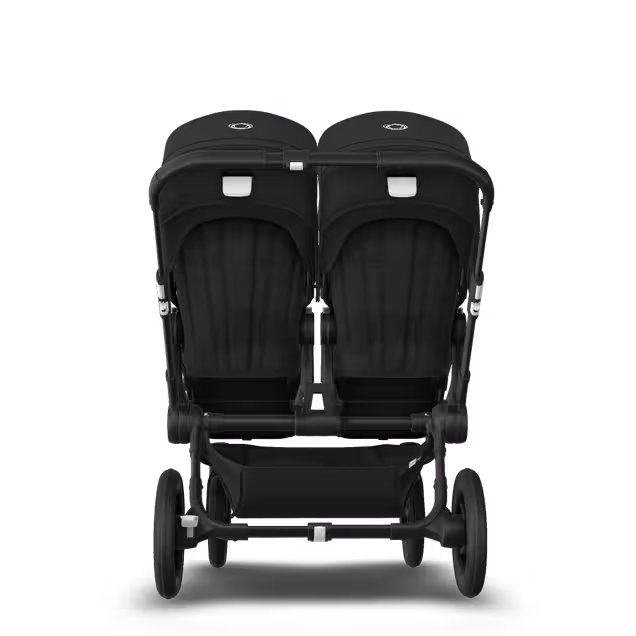 Bugaboo Donkey 3 Twin travel system black sun canopy, black fabrics, black base - Main Image Slide 14 of 15